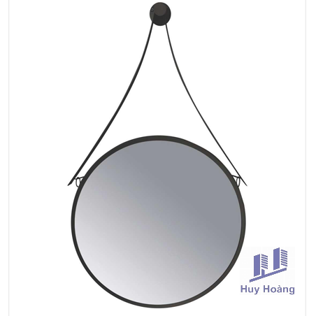 1-1002.png Gương Tròn Trang Trí Phòng Tắm EVEREST EV-K10 (Black) - Ảnh 1