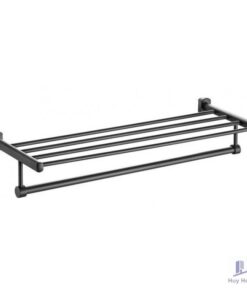 Thanh Treo Khăn Moen ACC80081BL Màu Đen 2 Tầng