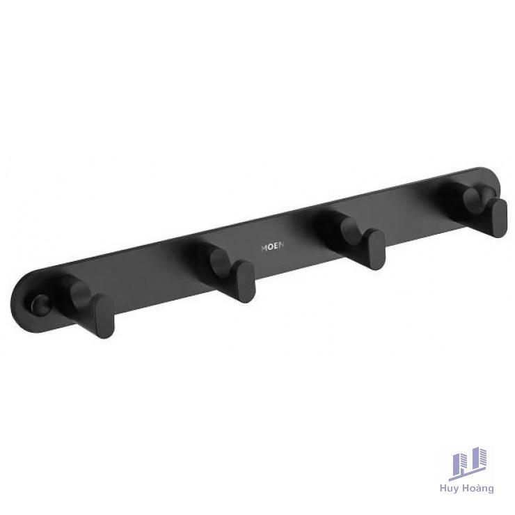1-1050.jpg Móc Treo Áo Moen ACC2408BLK 4 Móc Màu Đen - Ảnh 1