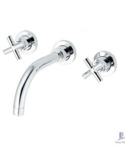 Vòi Lavabo COTTO CT237C16 Cross Nóng Lạnh Gắn Tường