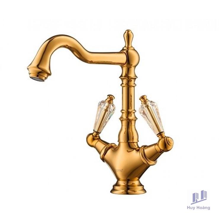 1-1259.jpg Vòi Lavabo COTTO CT2223C17ST#GR Glamis Nóng Lạnh - Ảnh 1