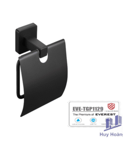 Móc Treo Giấy Mạ Niken Đen EVEREST EVE-TGP1129