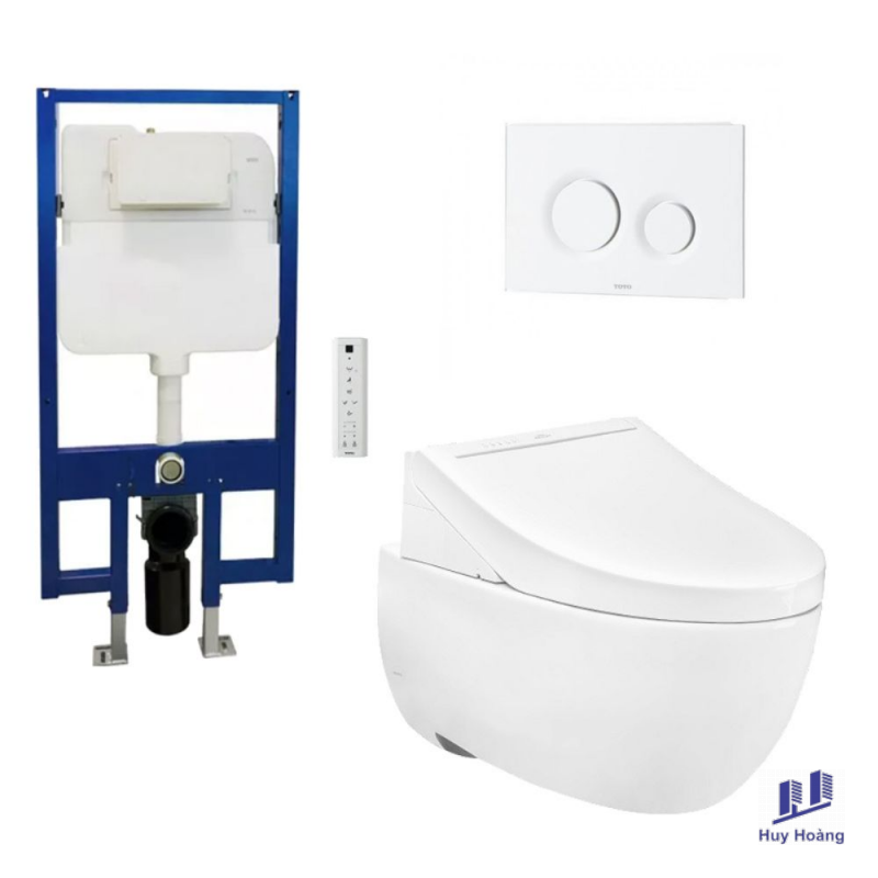 1-136.png Bồn Cầu TOTO CW812RA#W/TCF24410AAA#NW1/WH172A/MB174P#WH Treo Tường Nắp Điện Tử - Ảnh 1