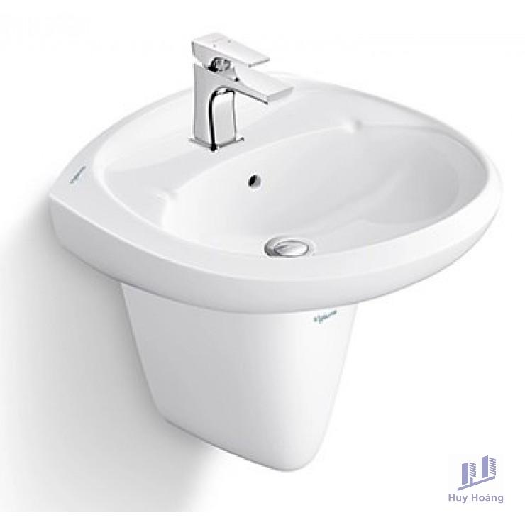 1-1411.jpg Chậu Rửa Lavabo Viglacera VTL3/VI5 Chân Treo - Ảnh 1