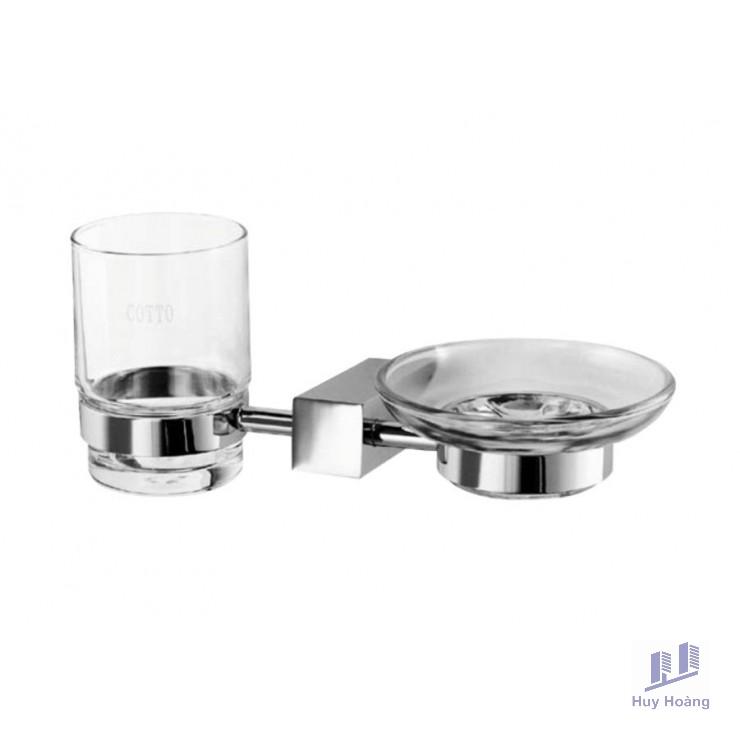 1-1499.jpg Kệ Ly Kết Hợp Kệ Xà Phòng Cotto CT887(HM) - Ảnh 1