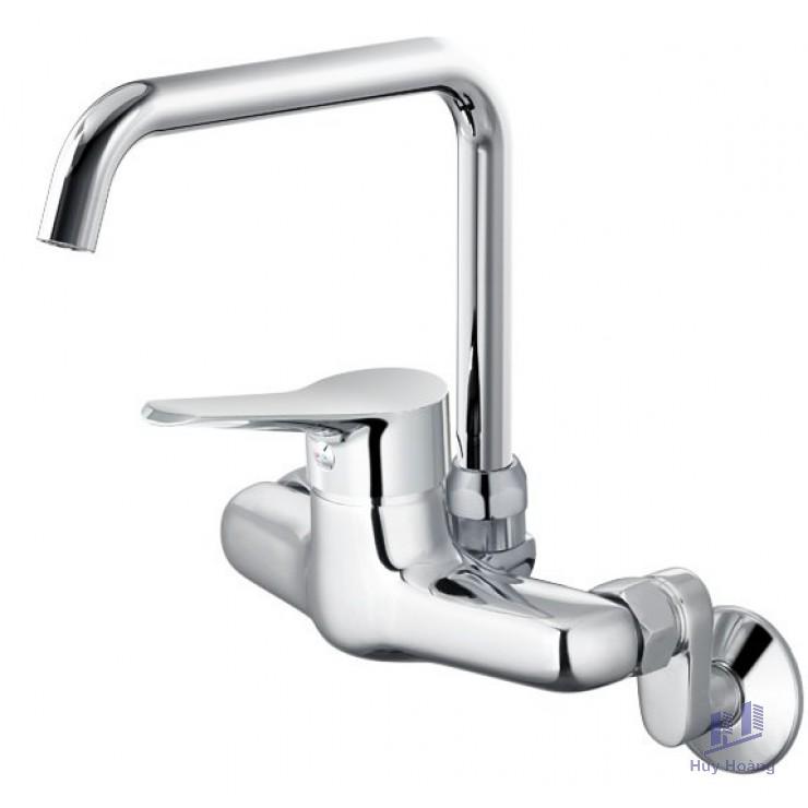 1-1616.jpg Vòi Bếp Nóng Lạnh CAESAR K527C Gắn Tường - Ảnh 1