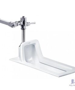 Bồn Cầu Xổm CAESAR C1250/BF523 Chữ Nhật