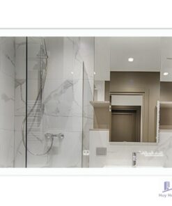 Gương Led GLS  M35R64 Dòng M Ánh Sáng Ngoài 80x60 cm