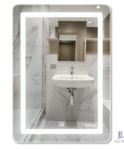 Gương Led GLS Q35R55 Dòng Q Ánh Sáng Trong 60x80 cm