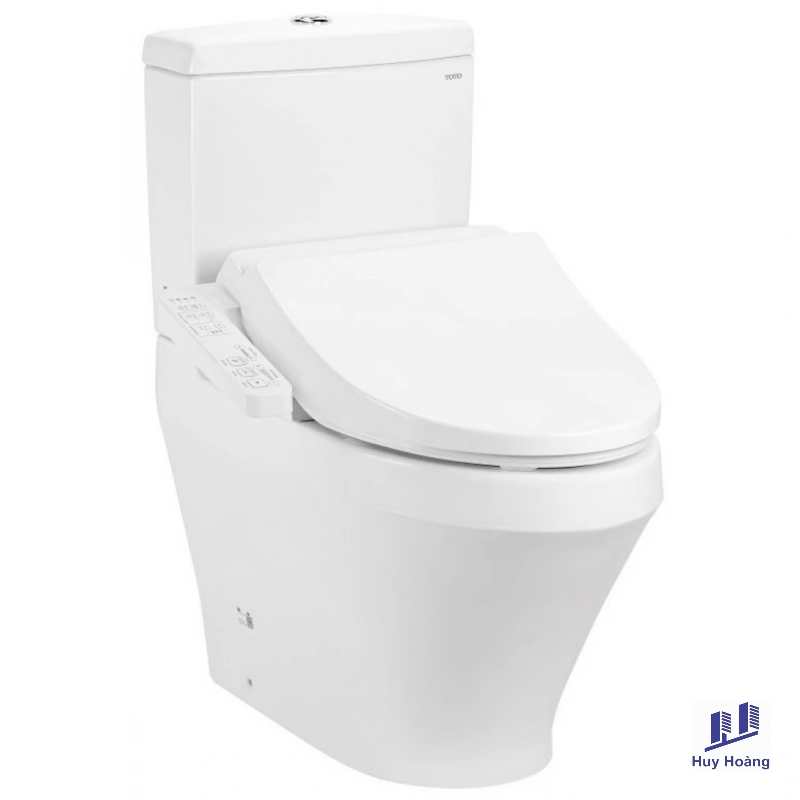 1-192.png Bồn Cầu Điện Tử TOTO CS945PDW18 Nắp Rửa Washlet TCF23710AAA C2 Simple Thoát Ngang - Ảnh 1