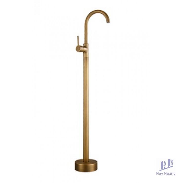 1-1936.jpg Vòi Sen Xả Bồn Tắm Kanly GCAH6 Nóng Lạnh Đặt Sàn Đồng Thau Cổ Điển - Ảnh 1