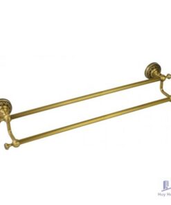Thanh treo khăn đôi Kanly GCH12 bằng đồng
