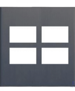 Mặt Công Tắc Panasonic WEG6804MB/WEV68040MB Dòng Wide 4 Thiết Bị