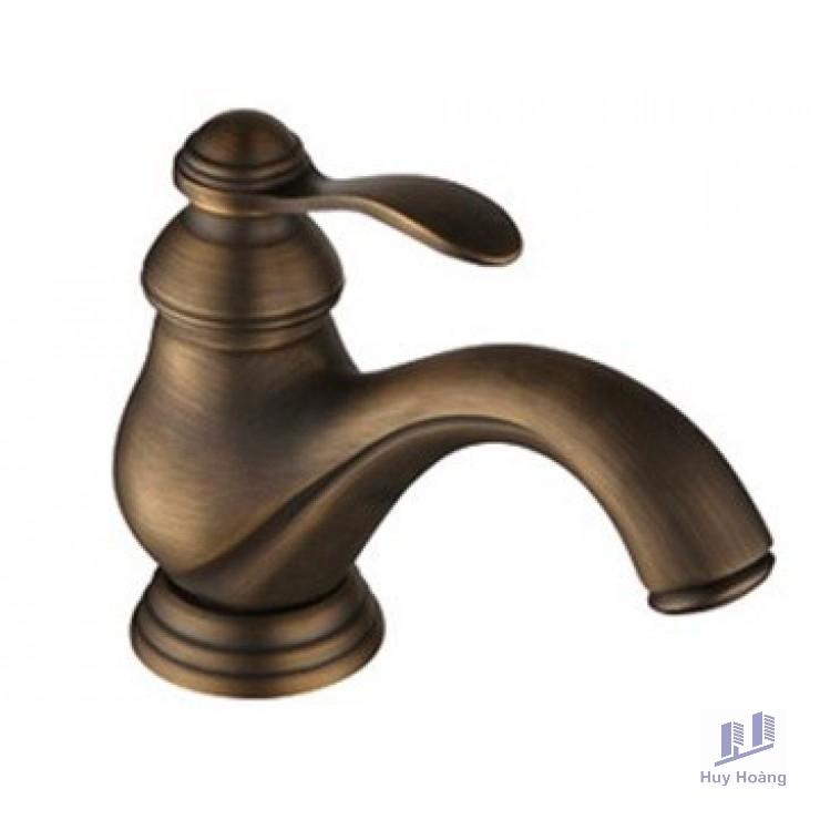 1-2105.jpg Vòi Lavabo Kanly GCV01 Nóng Lạnh Bằng Đồng Cổ Điển - Ảnh 1
