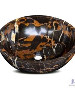 Chậu Rửa Mặt Lavabo Kanly MAR16N Đặt Bàn Đá Tự Nhiên 400x150 mm