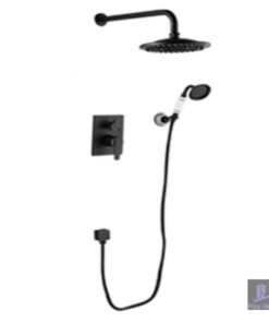 Vòi Sen Kanly GCS75B Nóng Lạnh Âm Tường Đồng Thau Màu Đen Cổ Điển