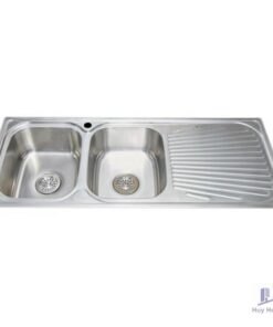 Chậu Rửa Chén Malloca MS 1026R Inox 304 2 Hộc Cánh Phải