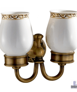 Giá để cốc đôi Kanly GCH08 bằng đồng