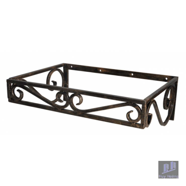 1-2465.png Khung Sắt Đặt Chậu Lavabo (Không Mặt Đá) Kanly FW03.01 - Ảnh 1