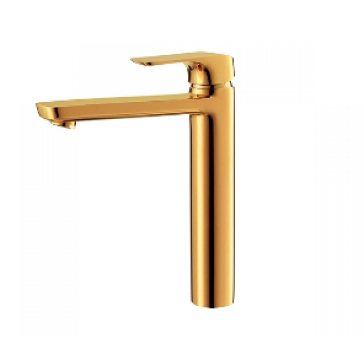 1-2625.png Vòi Lavabo COTTO CT1143AY#GR Scirocco Lạnh Thân Cao Màu Vàng - Ảnh 1