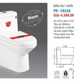 BồN CẦU 1 KHỐI PROXIA PR-C822