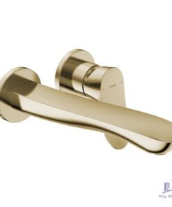 Vòi Lavabo TOTO TLG01311BB#PFG Nóng Lạnh Gắn Tường vàng Pháp Bóng