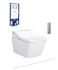 Bồn Cầu TOTO CW522EA/TCF804C2Z/WH172AAT Nắp Điện Tử Treo Tường