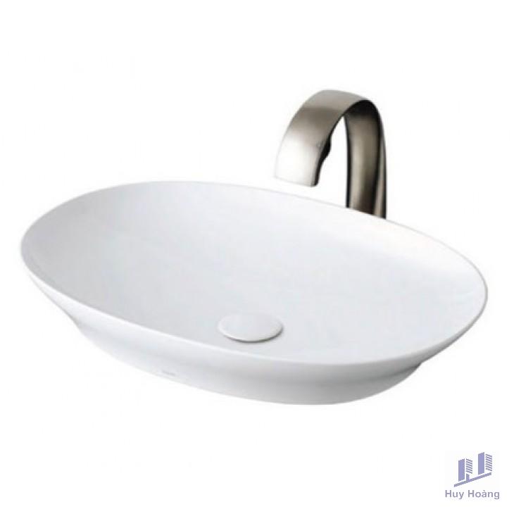 1-3113.jpg Chậu Rửa Mặt Lavabo TOTO LT4706MT#CMW Đặt Bàn - Ảnh 1