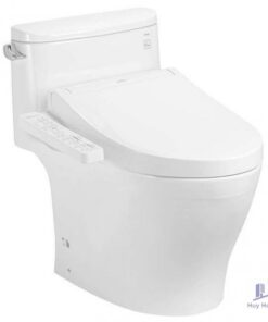 Bồn Cầu Điện Tử TOTO MS887CRW17 Nắp Rửa Washlet TCF23460AAA C2 Giấu Dây