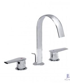 Vòi Lavabo Inax LFV-7100B (LFV7100B) Van Nóng Lạnh Riêng 3 Lỗ
