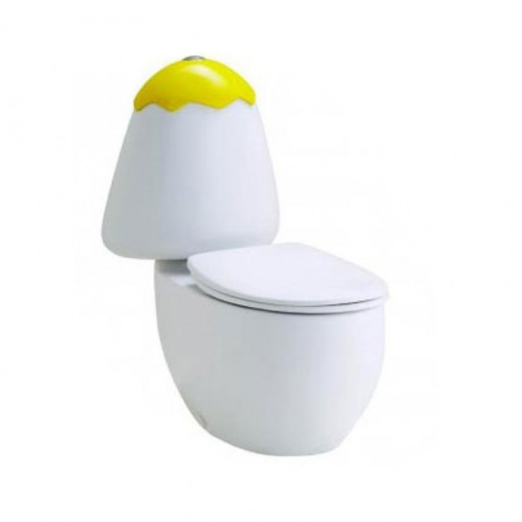 1-3631.jpg Bồn Cầu COTTO C15037 LM Googai Hai Khối Trẻ Em Nắp Thường - Ảnh 1