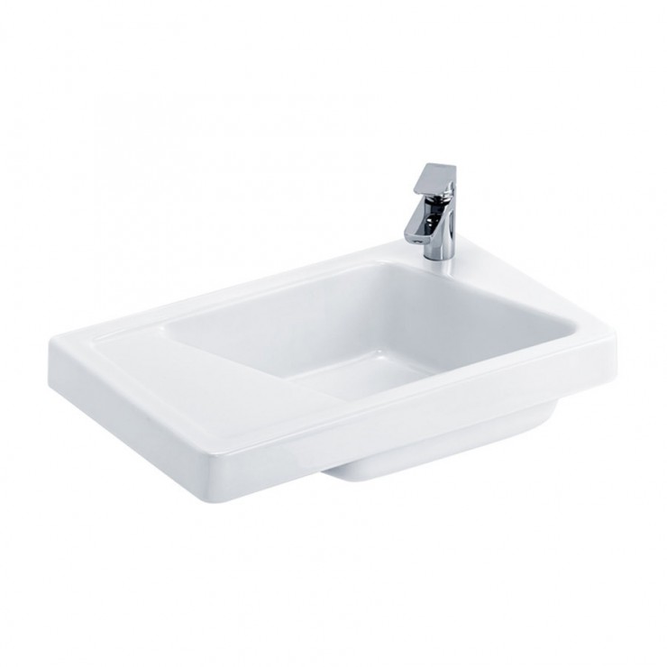 1-4026.jpg Chậu Lavabo treo tường COTTO C0061 Parvis - Ảnh 1