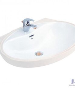 Chậu Rửa Lavabo COTTO C016  Âm Bàn Dương Vành