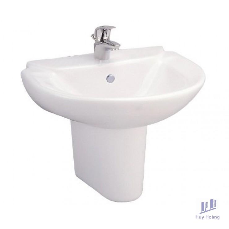 1-4032.jpg Chậu Lavabo treo tường COTTO C0237/C4201 Chân Ngắn - Ảnh 1
