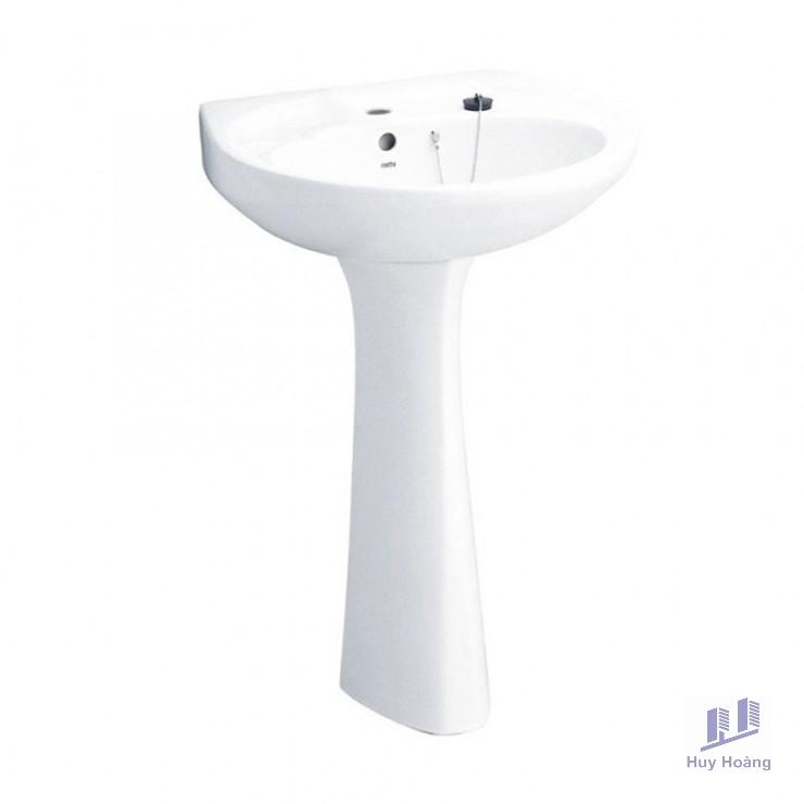 1-4035.jpg Chậu Lavabo COTTO C012/C412 Chân Dài - Ảnh 1