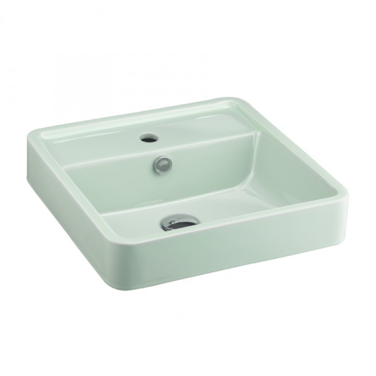 1-4050.jpg Chậu Lavabo COTTO C003817MM Geo Square Đặt Bàn - Ảnh 1