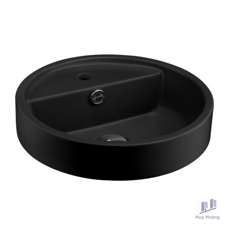 1-4070.jpg Chậu Lavabo COTTO C00380 MBK Đặt Bàn Màu Đen - Ảnh 1