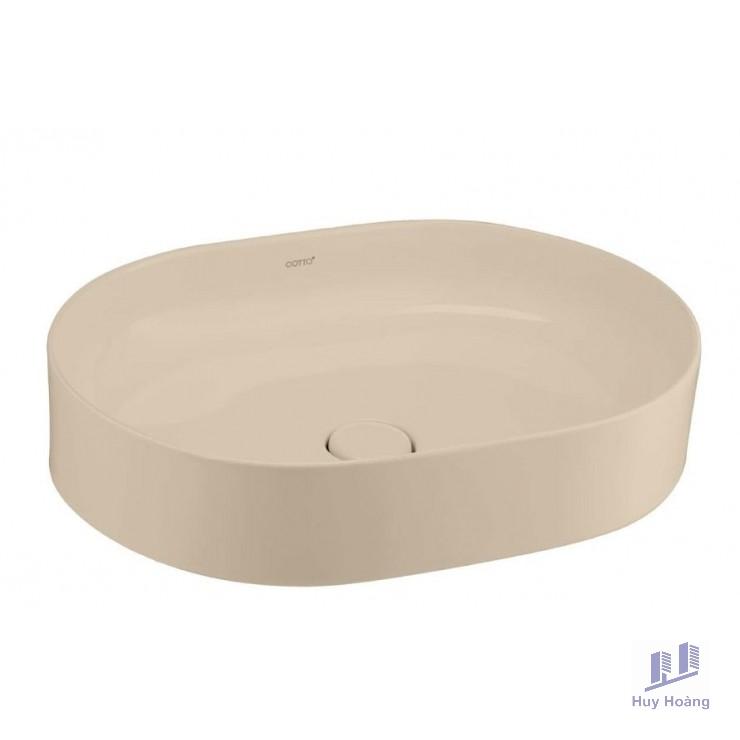 1-4079.jpg Chậu Lavabo COTTO C00343 MIR Đặt Bàn Màu Kem - Ảnh 1