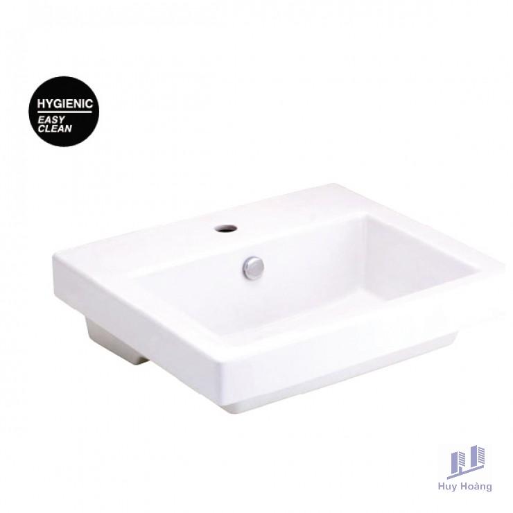 1-4159.jpg Chậu Lavabo COTTO C01397 Quado Treo Tường - Ảnh 1
