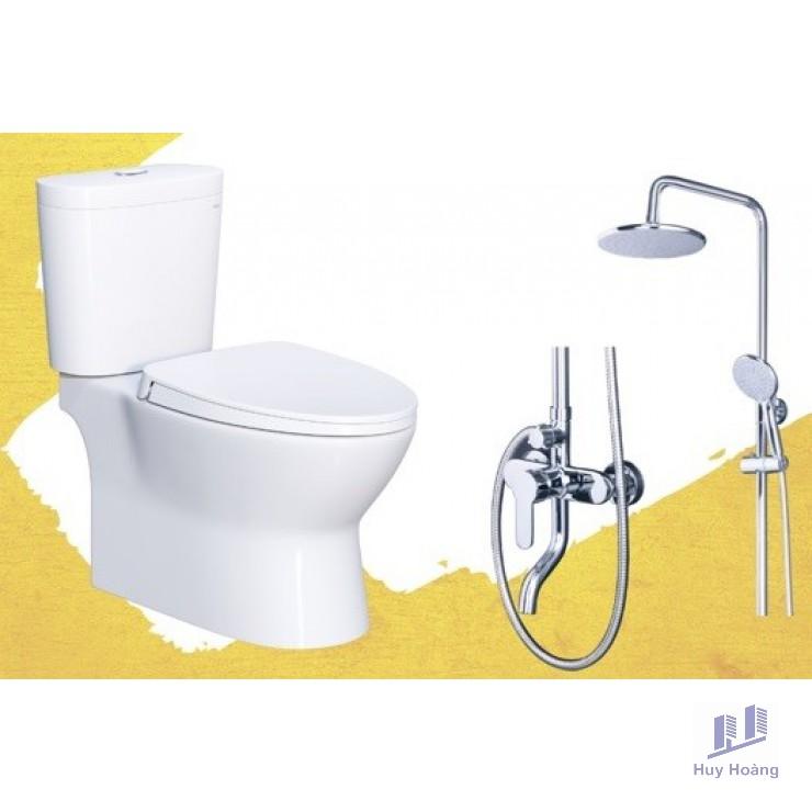 1-4486.jpg Combo Sen Vòi Nóng Lạnh Bồn Cầu Caesar S578C + CD1320 - Ảnh 1