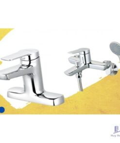 Combo Caesar B202CP + S203C Vòi Chậu Sen Tắm Nóng Lạnh