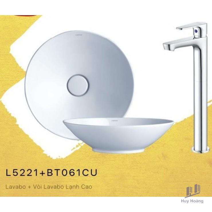 1-4596.jpg Combo Caesar Lavabo Và Vòi Lạnh L5221 + BT061CU - Ảnh 1