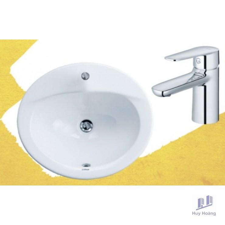 1-4601.jpg Combo Caesar Lavabo Và Vòi Nóng Lạnh L5018 + B380CU - Ảnh 1