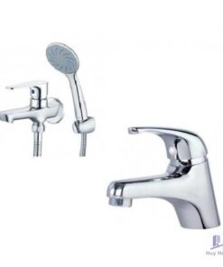 Combo Caesar B109CP + S063C Vòi Lavabo Và Sen tắm Lạnh