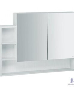 Tủ Gương Treo Phòng Tắm CAESAR EM01100V Màu Trắng