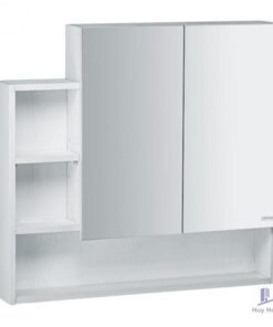 Tủ Gương Treo Phòng Tắm CAESAR EM0180V Màu Trắng