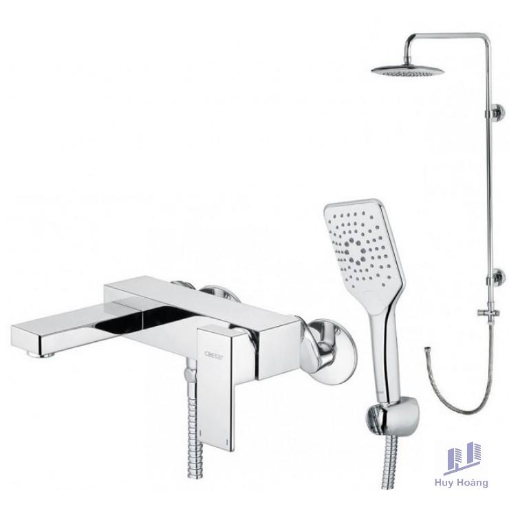 1-5002.jpg Bộ Vòi Sen Cây Caesar S843C/BS125 Nóng Lạnh - Ảnh 1