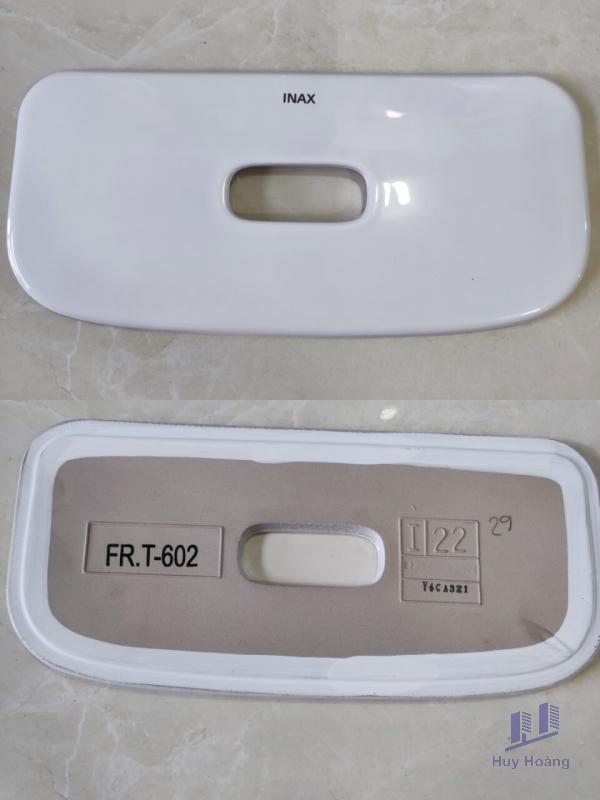 1-514.jpg Nắp Sứ Bồn Cầu INAX A-T602V-1 Đậy Két Nước AC-602VN - Ảnh 1