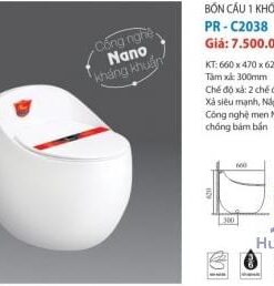 BỒN CẦU 1 KHỐI PROXIA PR-C2038