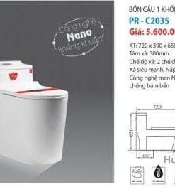 BỒN CẦU 1 KHỐI PROXIA PR-C2035